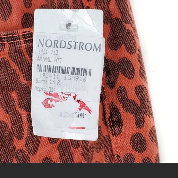 Mother cheetah print denim - Picture 4 of 5